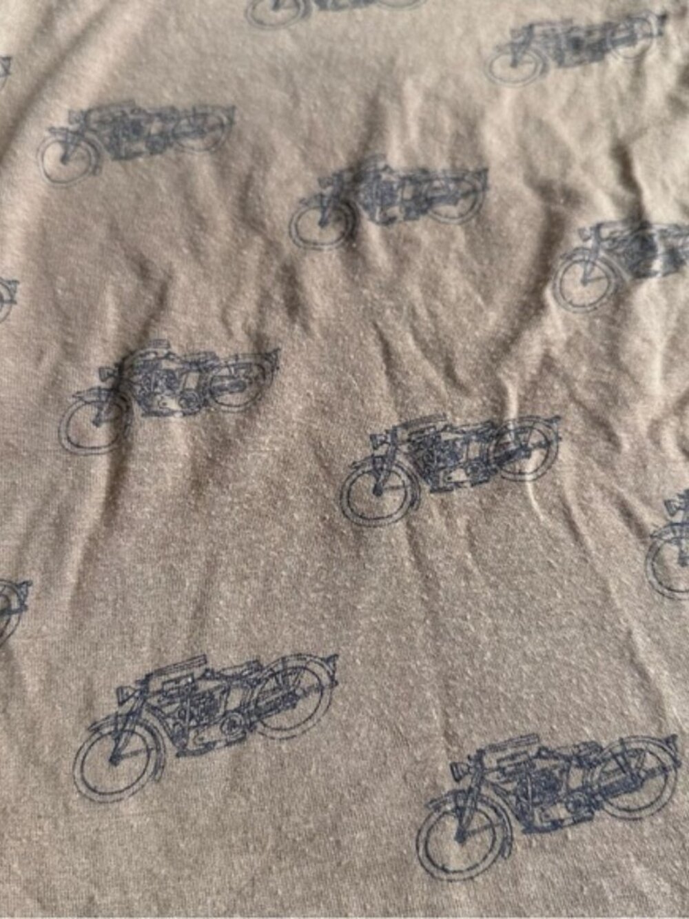 Kate Quinn | Vintage Motorcycle Short sleeve Kimono bodysuit | Size 12-18 Month - Picture 6 of 8